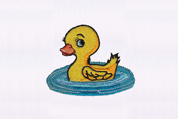 Cute Duckling Embroidery Review