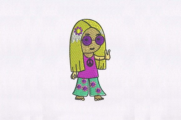 Hippie Young Girl Design Review