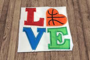 LOVE Basketball Applique Review for Craft Fair Sellers