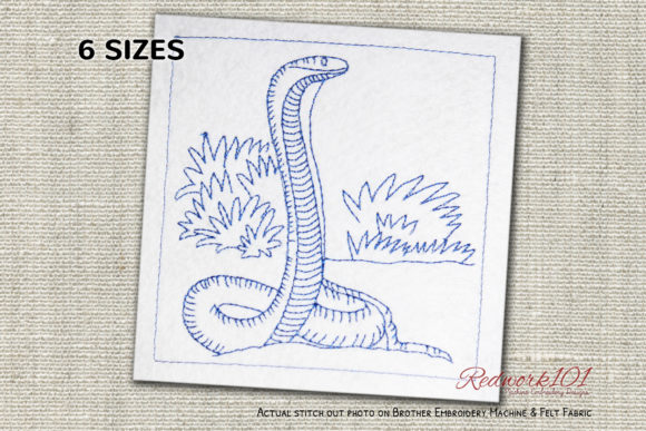 Naja Redwork Embroidery Review
