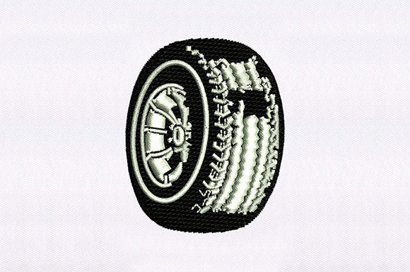 Rubber Tire Cap Design
