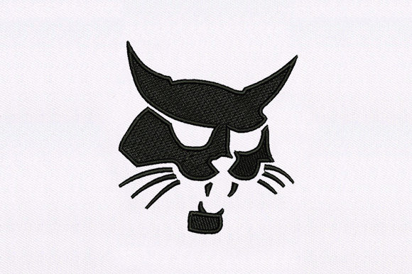 Shadow Wildcat Embroidery Design